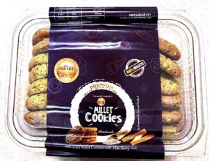 Millet Cookies (Oats and Blueberry)