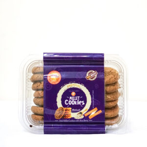Oats Millet Cookies With Blue Berry